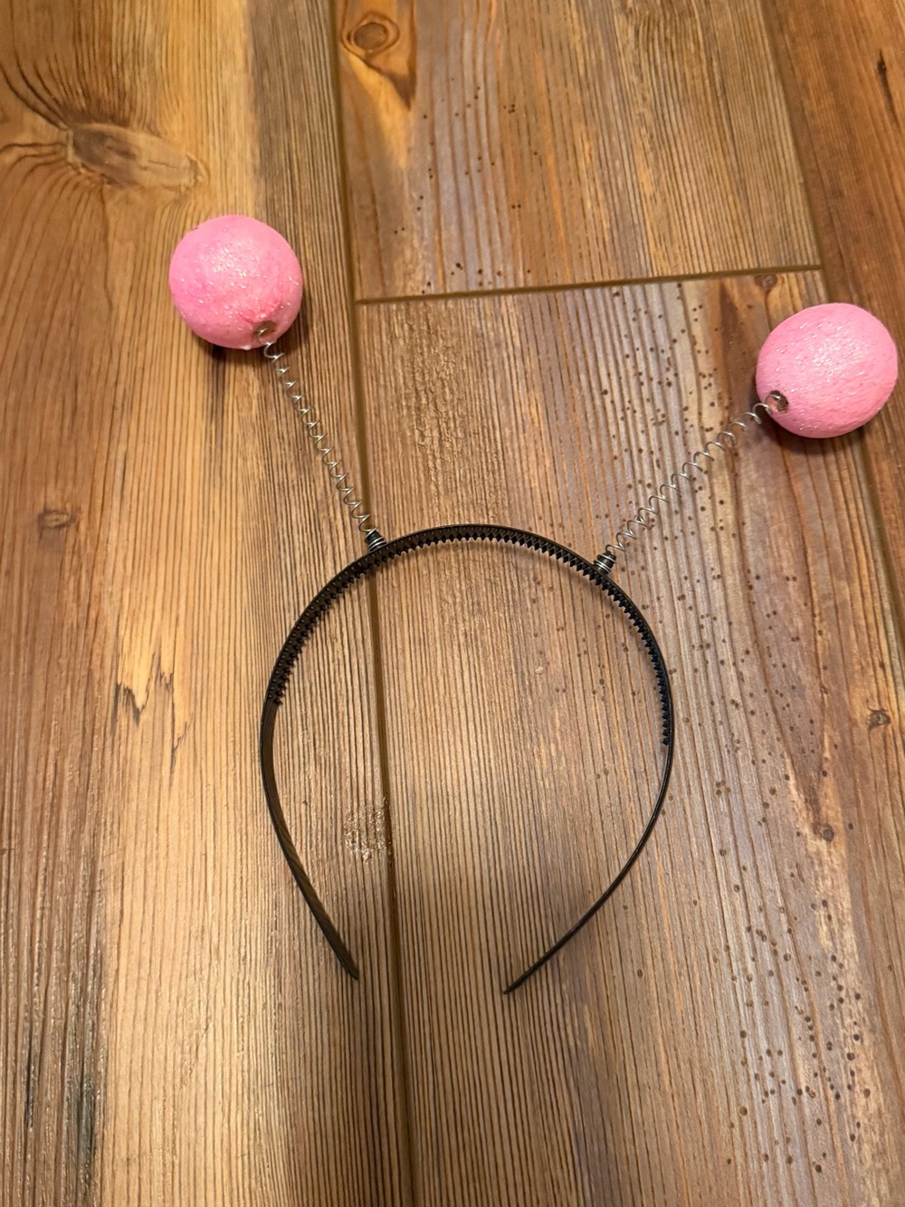 Playful Pink Sparkle Headband one size